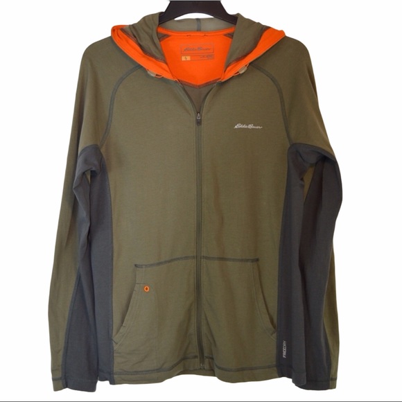 Eddie Bauer Other - Mens Eddie Bauer Fit Active Full Zip Hoodie Medium
